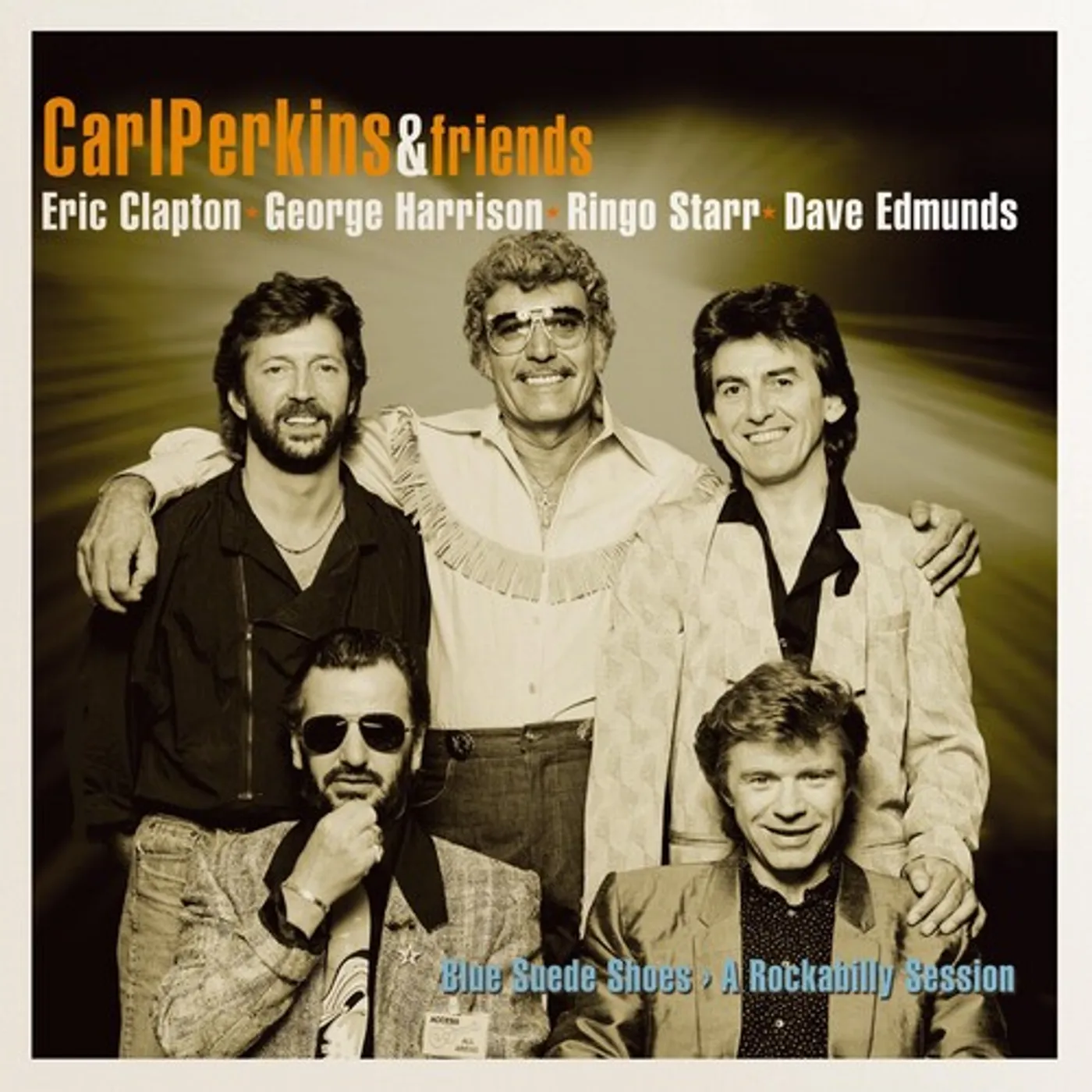 Carl Perkins & Friends Blue Suede Shoes vinyl record