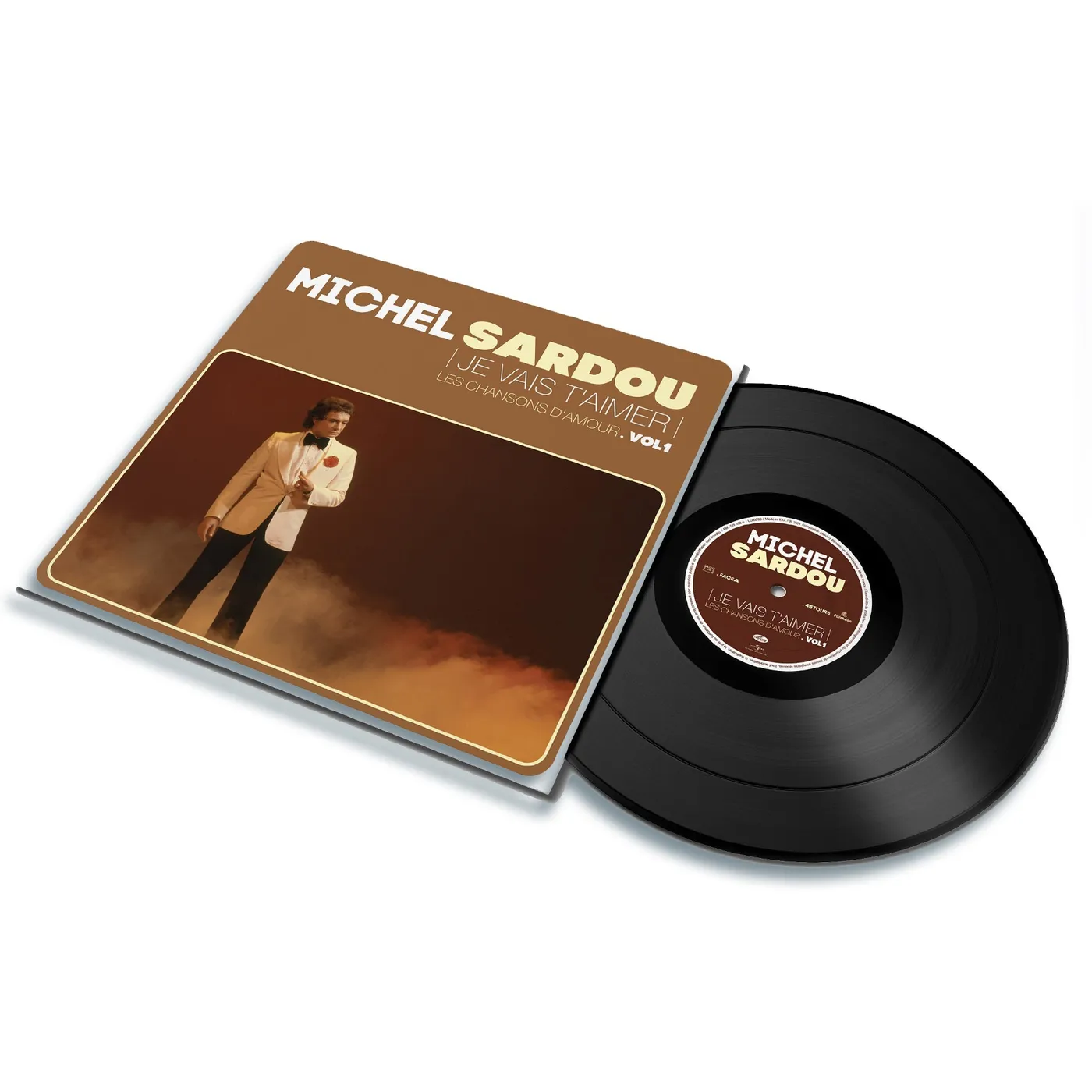 Michel Sardou JE VAIS T'AIMER: LES CHANSONS D'AMOUR VOL 1 Vinyl Record