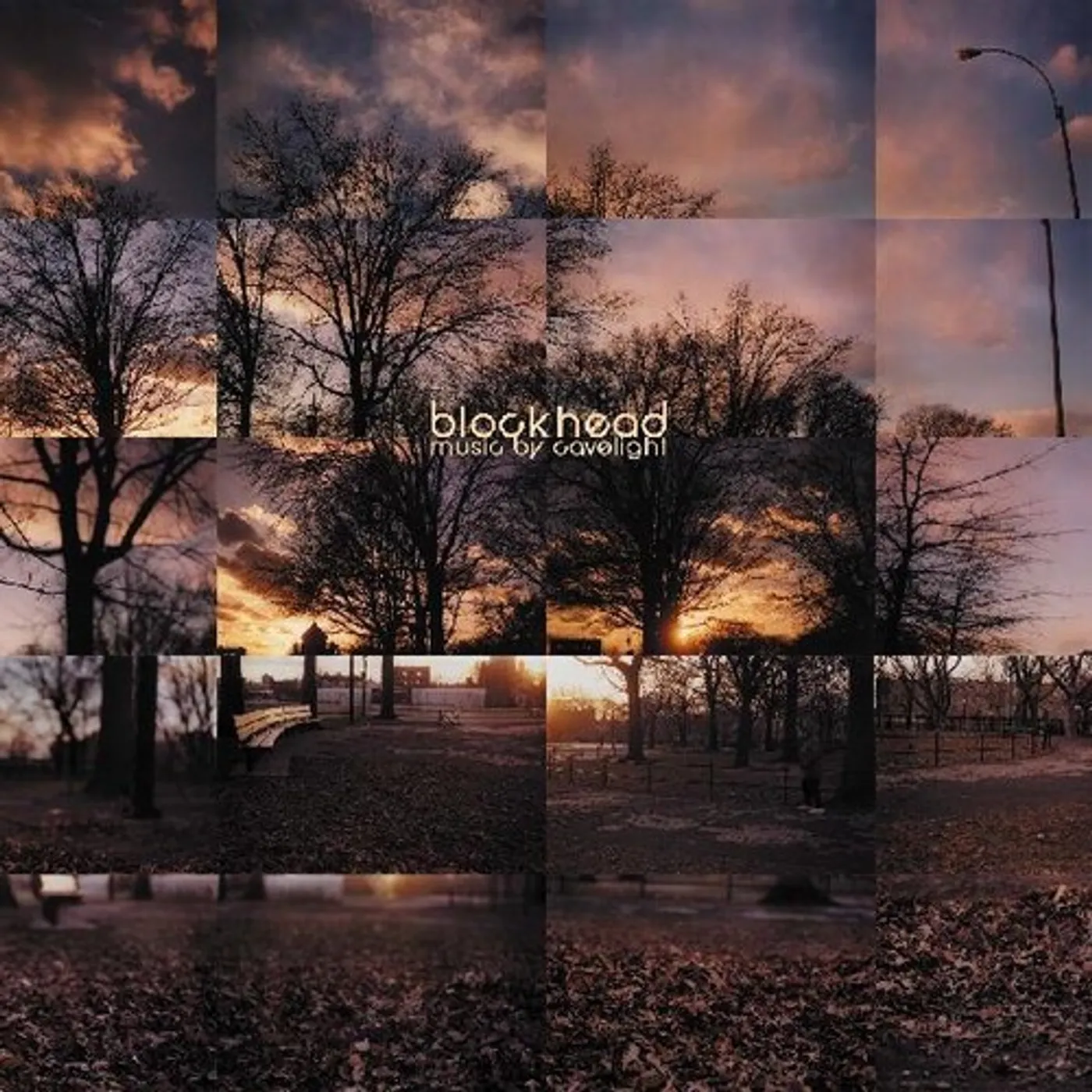 Blockhead MUSIC BY CAVELIGHT (BURNT ORANGE MARBLE VINYL/3LP/180G) Vinyl Record