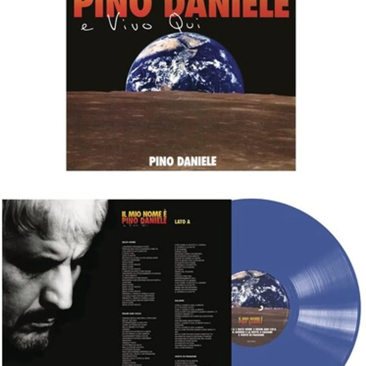 IL MIO NOME E PINO DANIELE E VIVO QUI Vinyl Record