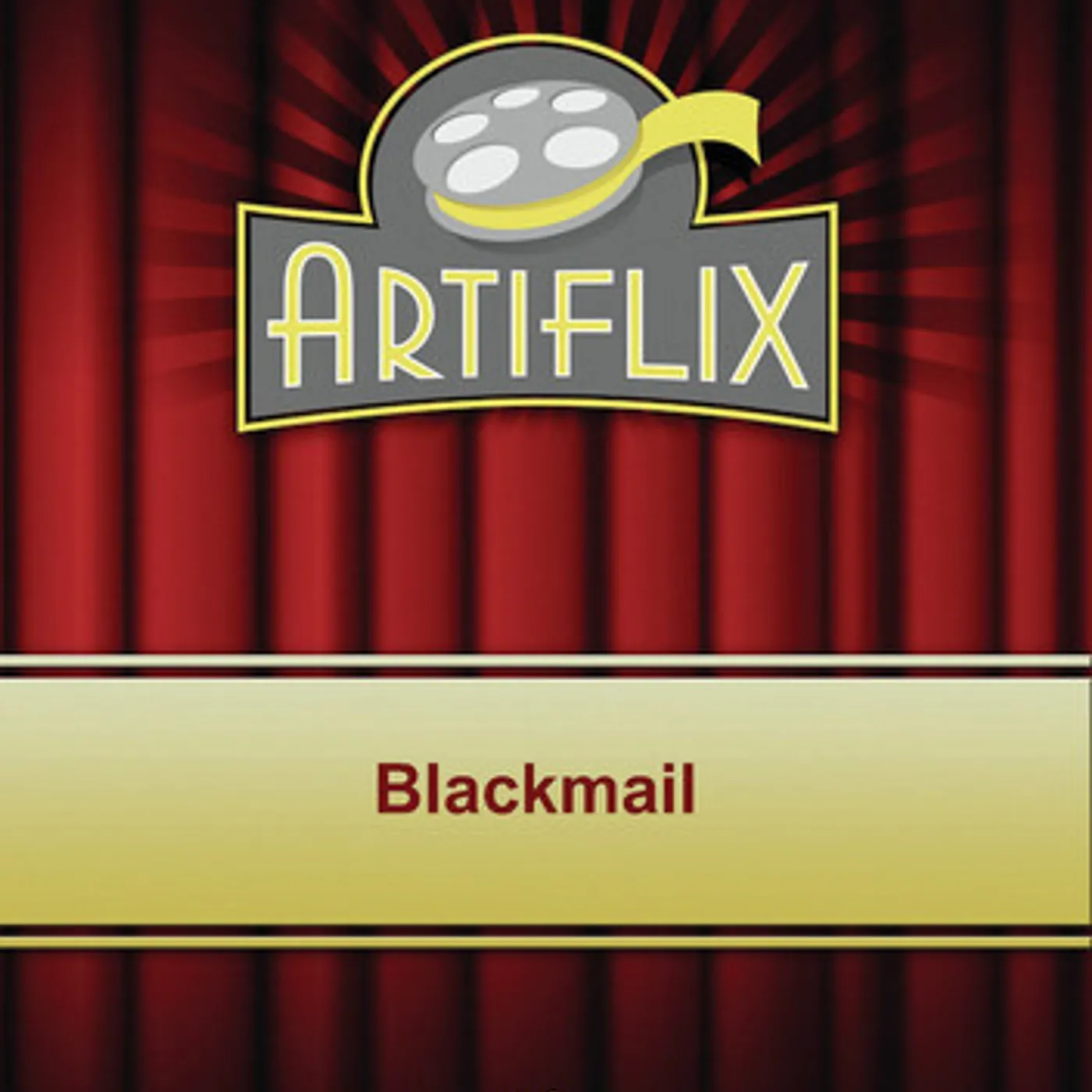 Blackmail DVD