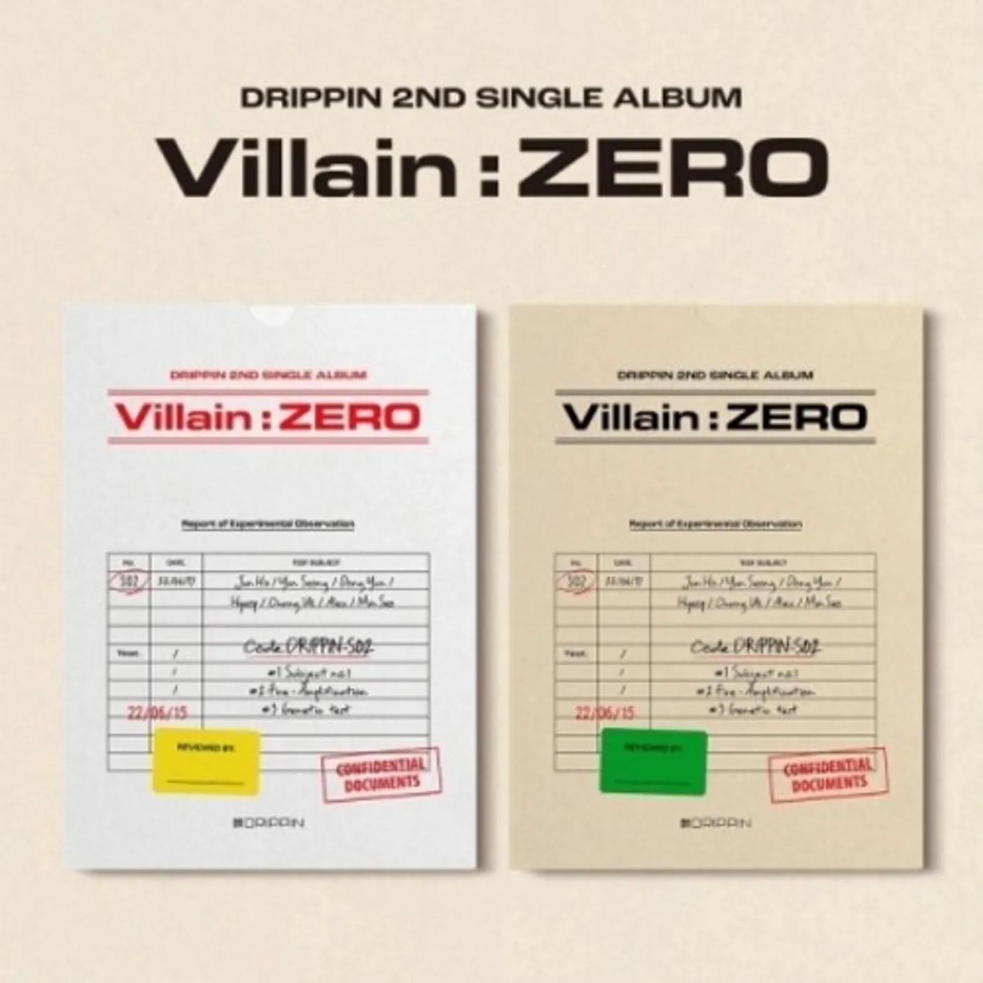 DRIPPIN VILLAIN: ZERO CD
