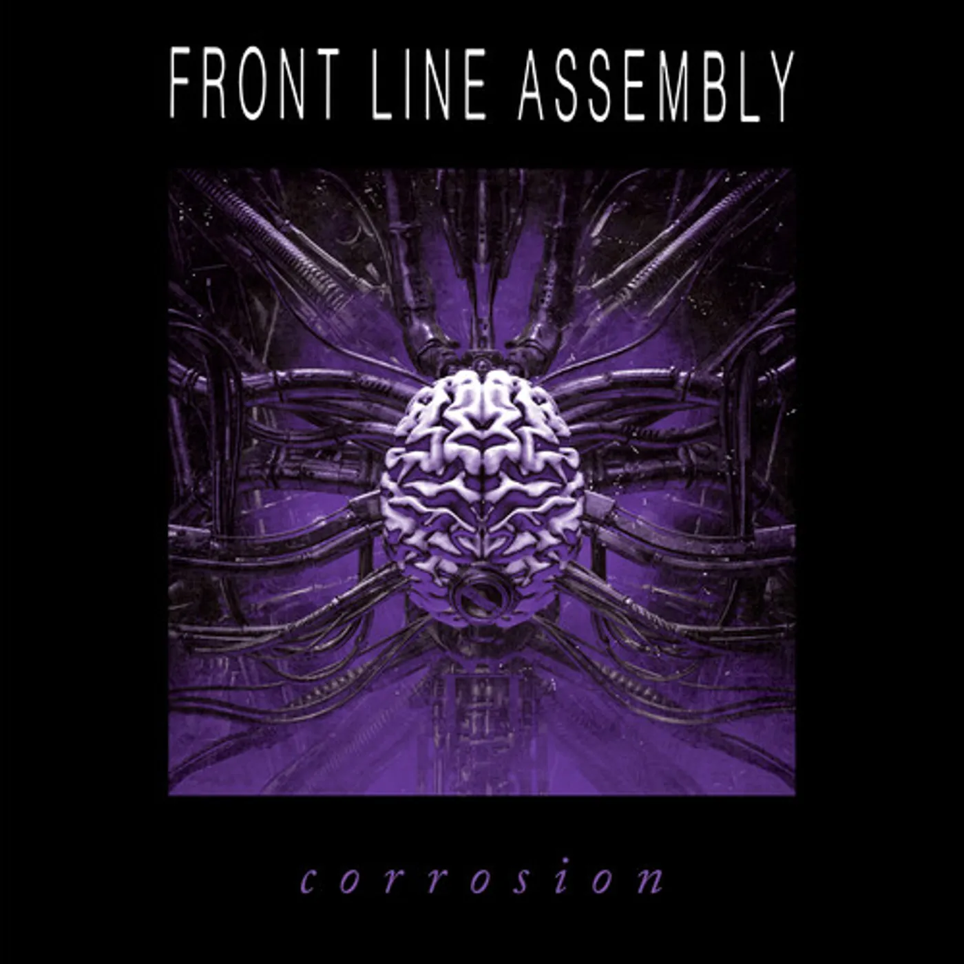Front Line Assembly CORROSION - PURPLE Vinyl Record