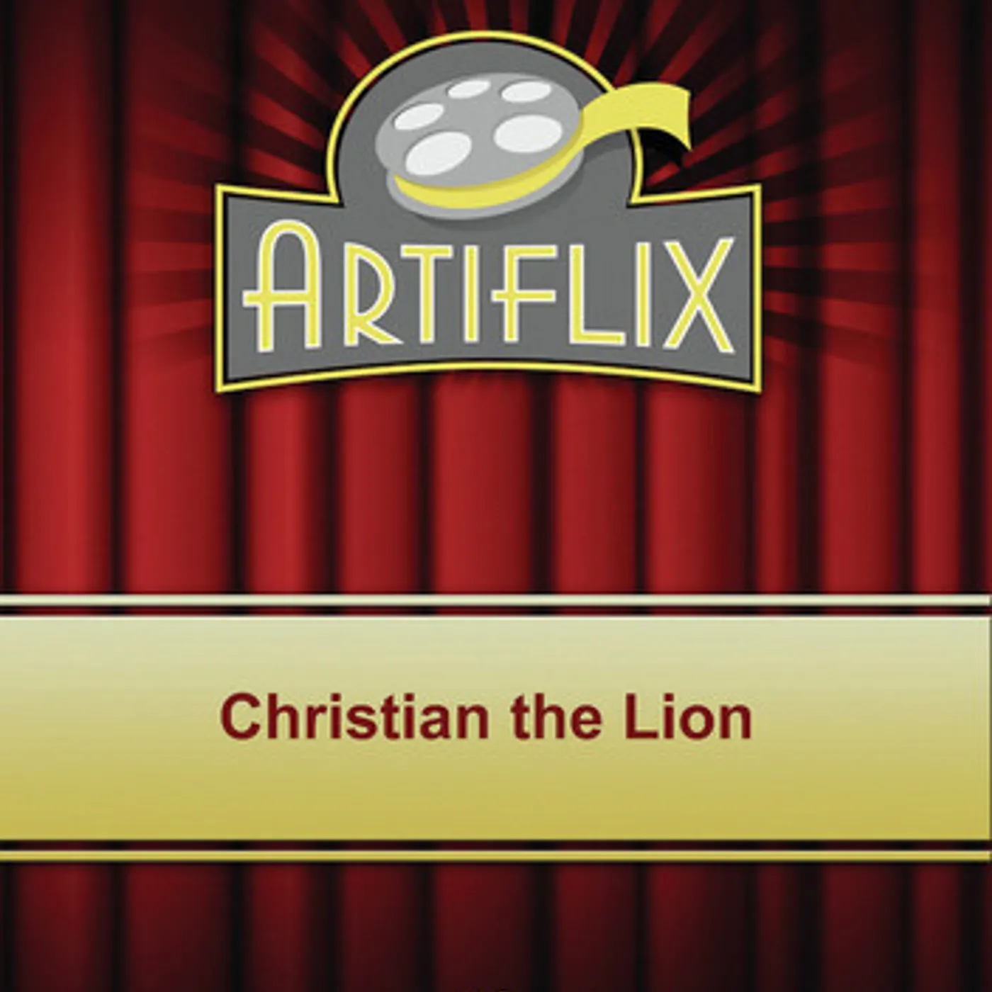 CHRISTIAN THE LION DVD