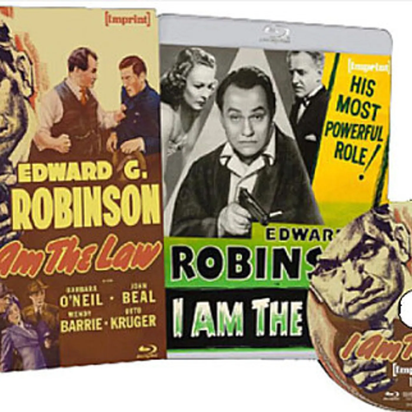 I AM THE LAW Blu-ray