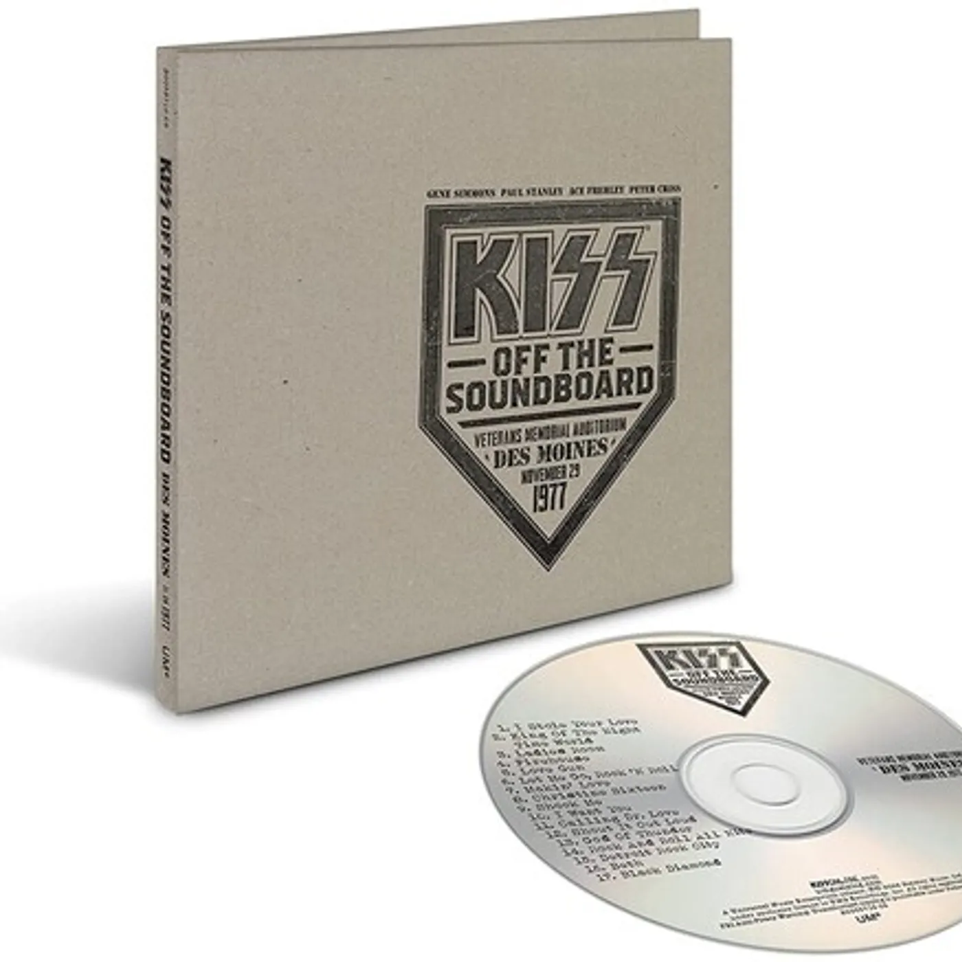 KISS OFF THE SOUNDBOARD: LIVE IN DES MOINES 1977 CD