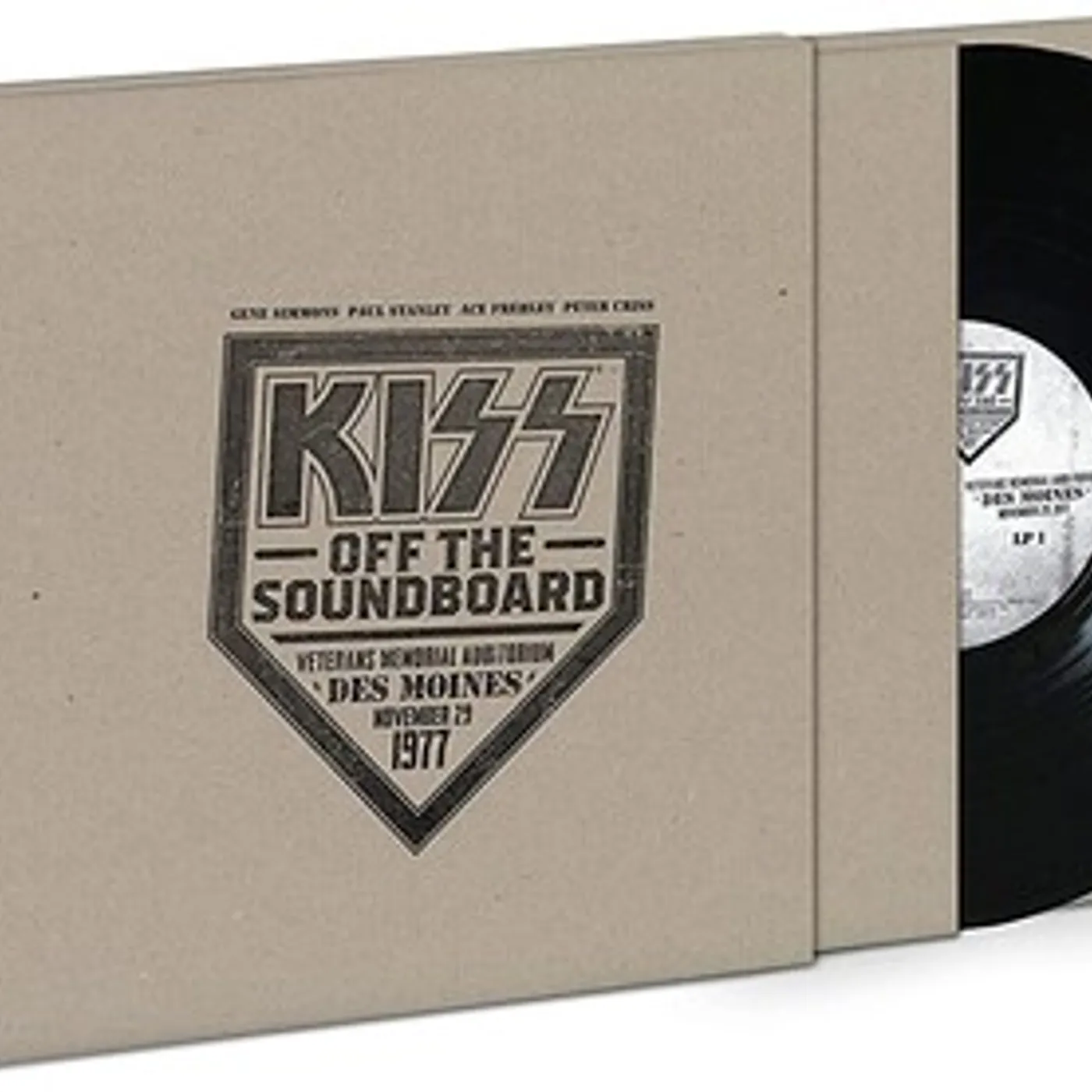 KISS Off The Soundboard: Live In Des Moines 1977 (2LP) Vinyl Record