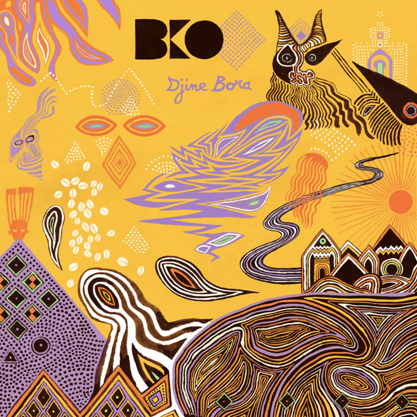 BKO Djine Bora Vinyl Record