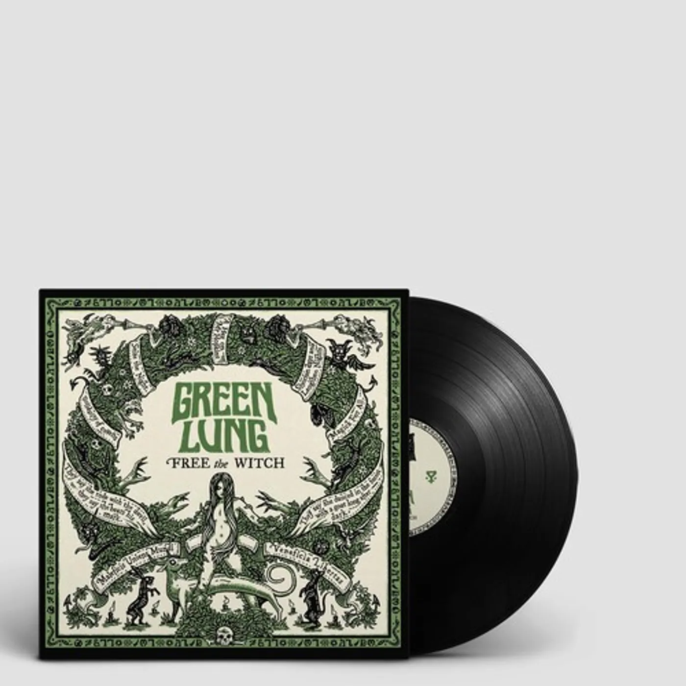 Green Lung FREE THE WITCH Vinyl Record