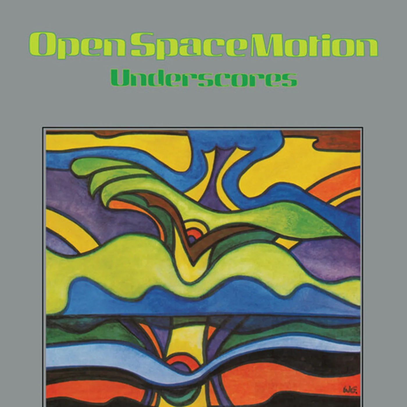 Klaus Weiss Open Space Motion (Underscores) vinyl record