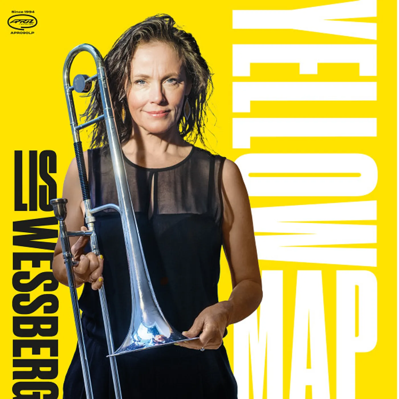 Lis Wessberg Yellow Map Vinyl Record