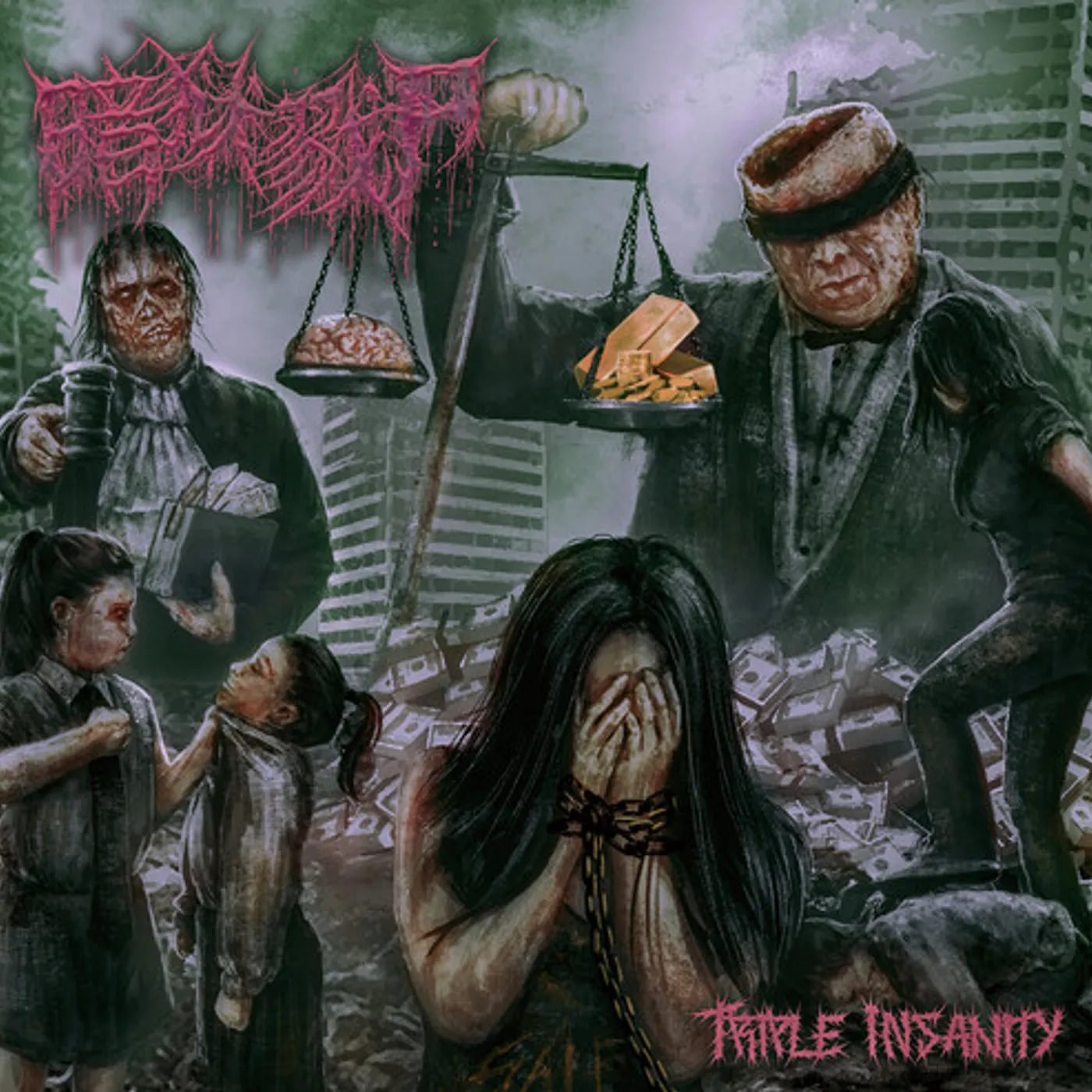 Dark Prison Masscre TRIPLE INSANITY CD