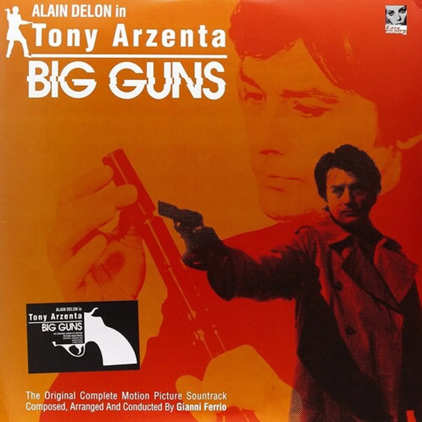 Gianni Ferrio TONY ARZENTA BIG GUNS / Original Soundtrack Vinyl Record