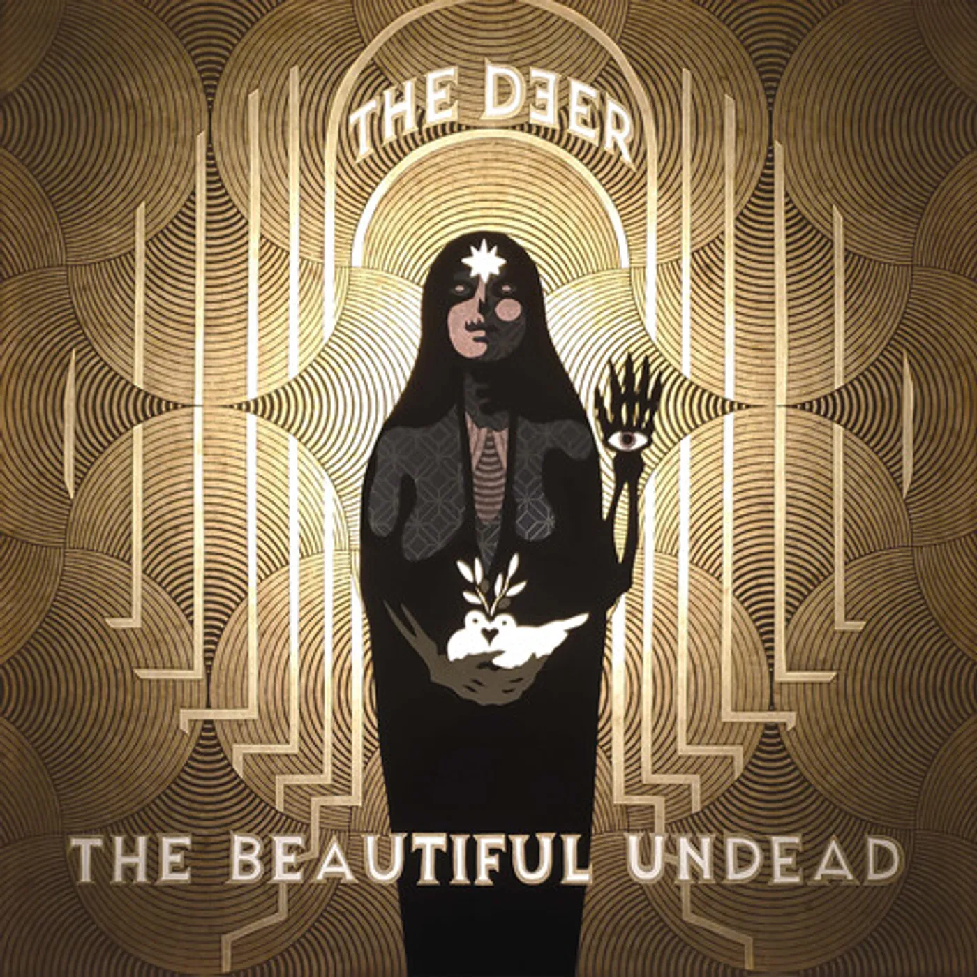 The Deer BEAUTIFUL UNDEAD - CLEAR Vinyl Record
