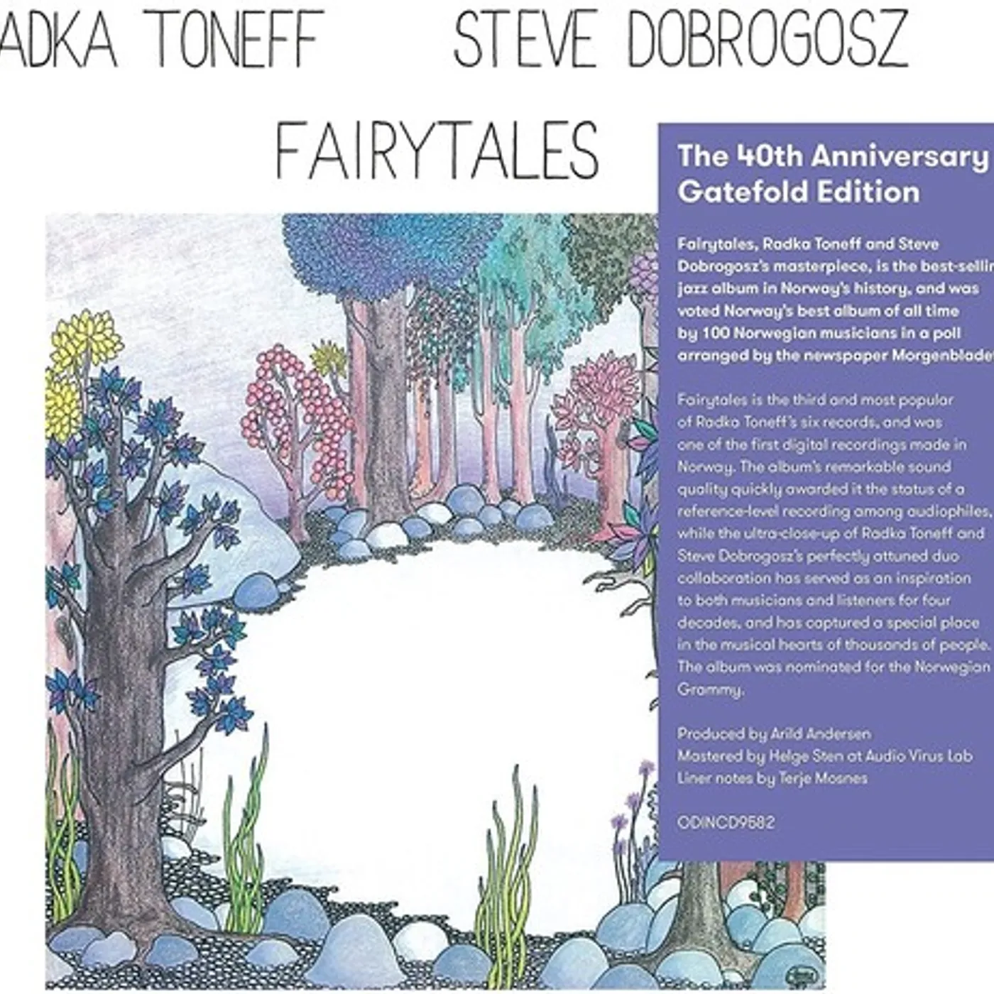 Radka Toneff / Steve Dobrogosz FAIRYTALES (40TH ANNIVERSAY REMASTER) CD