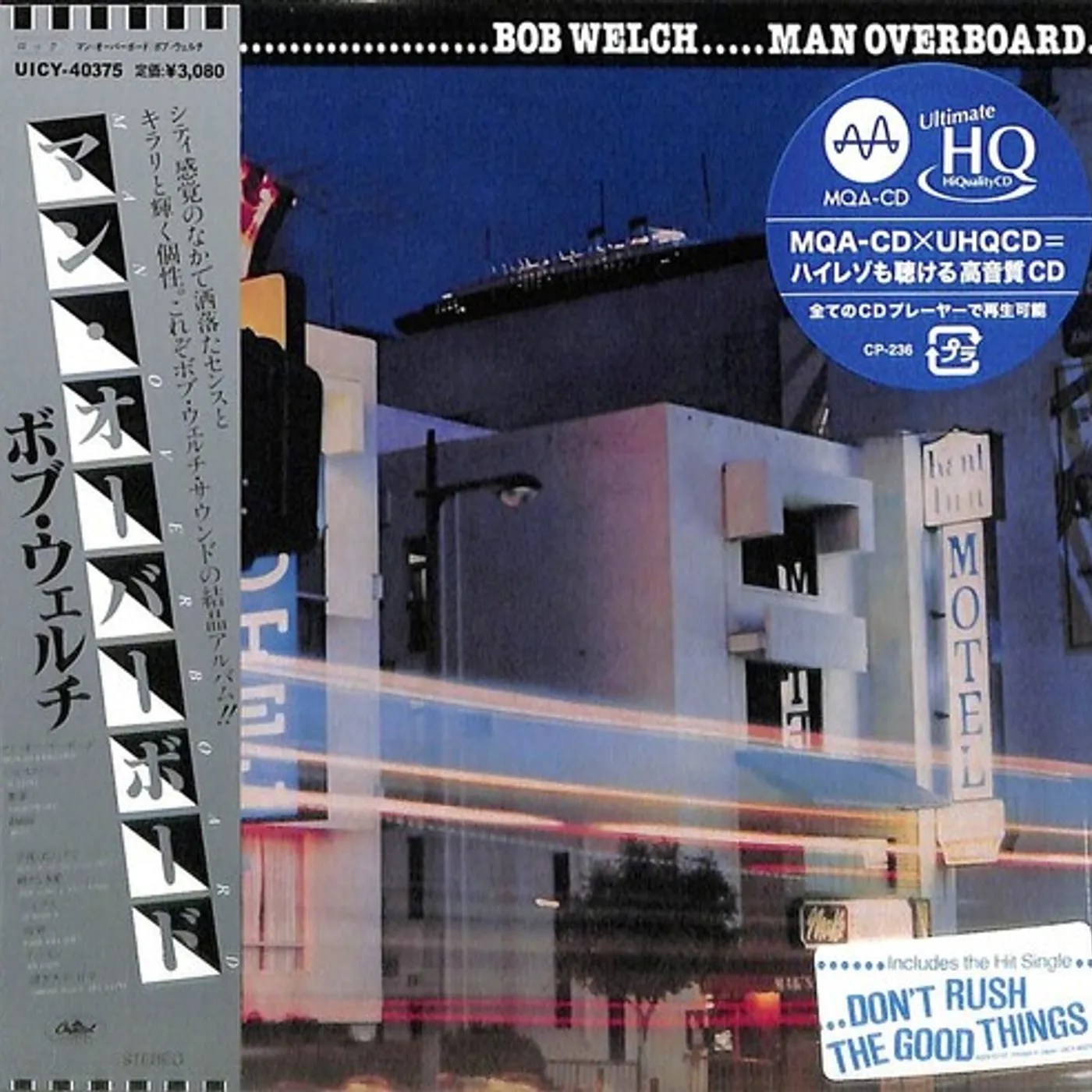 Bob Welch MAN OVERBOARD (LIMITED) CD