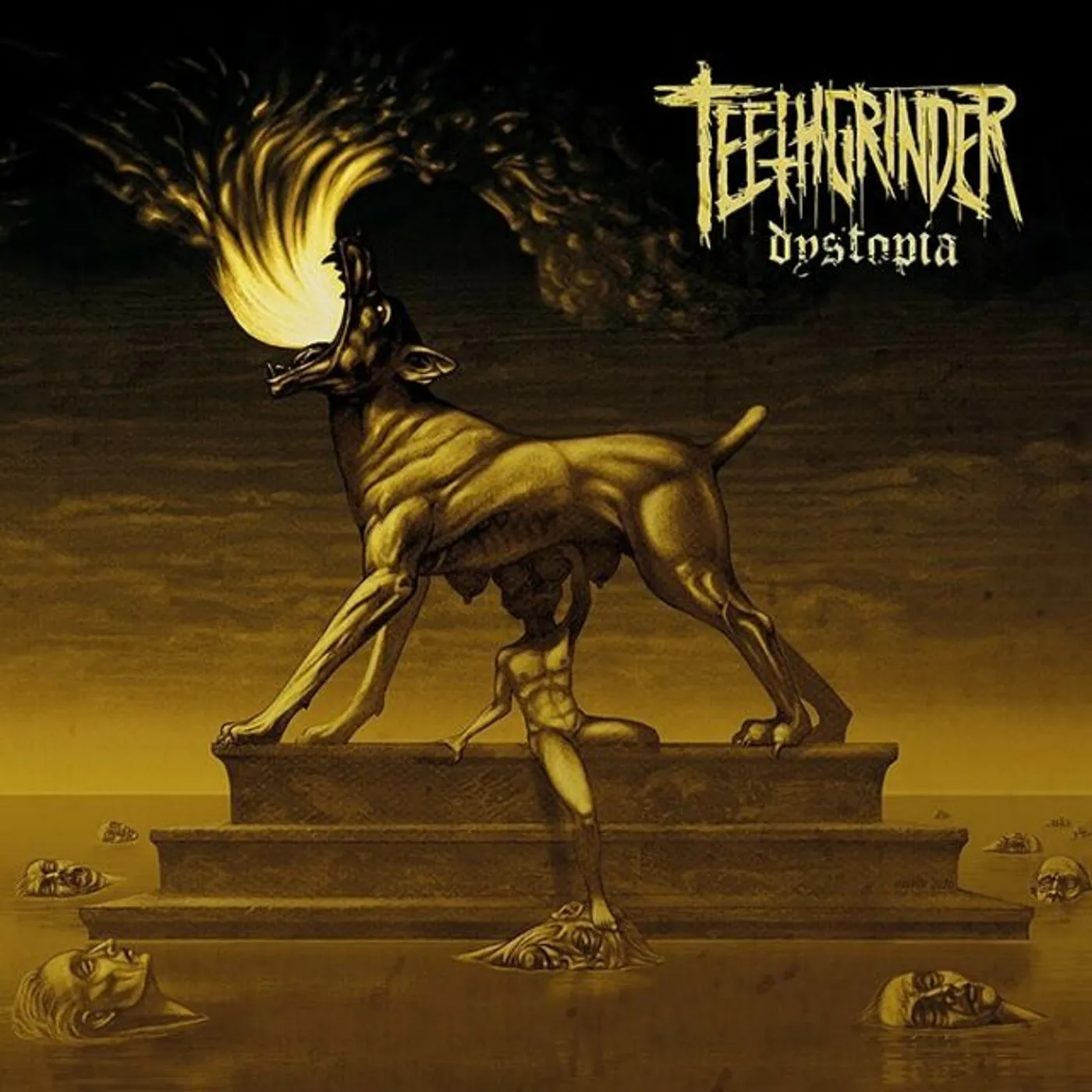 Teethgrinder Dystopia vinyl record