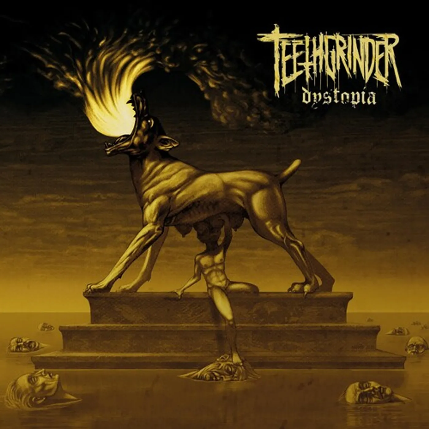 Teethgrinder Dystopia vinyl record