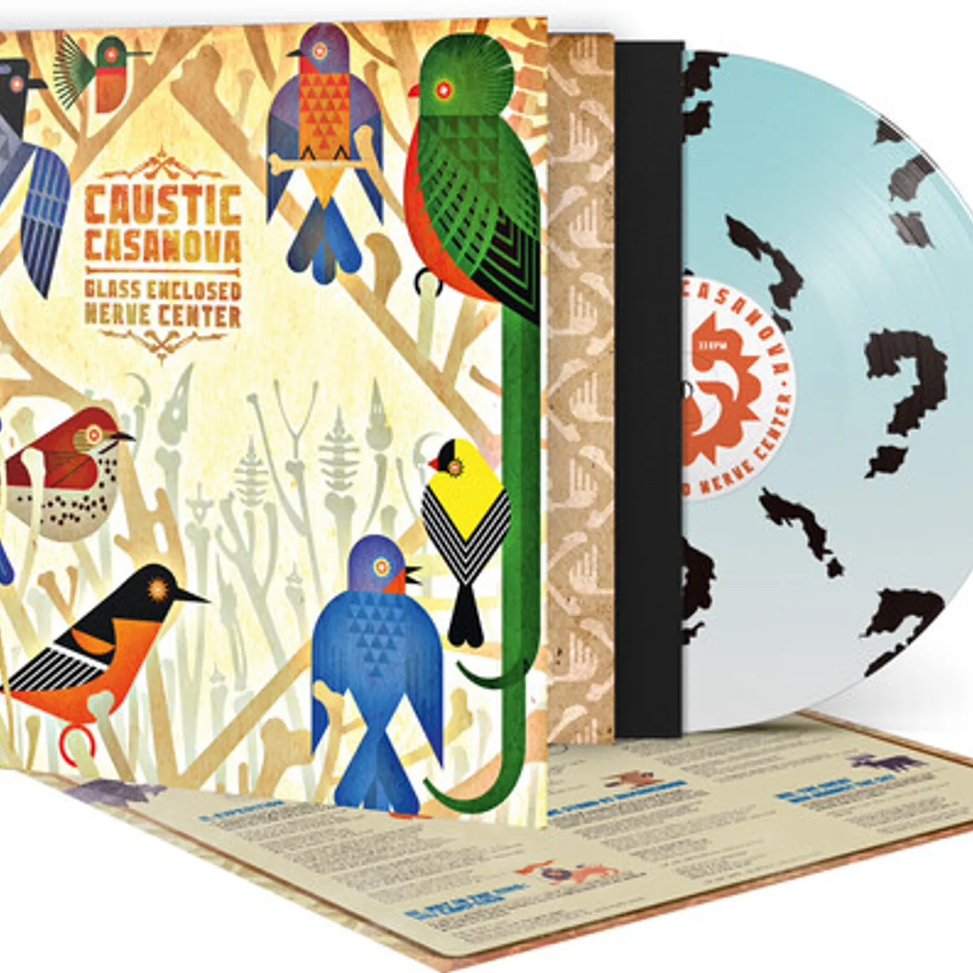 Caustic Casanova Glass Enclosed Nerve Center - Random Color Vinyl Record
