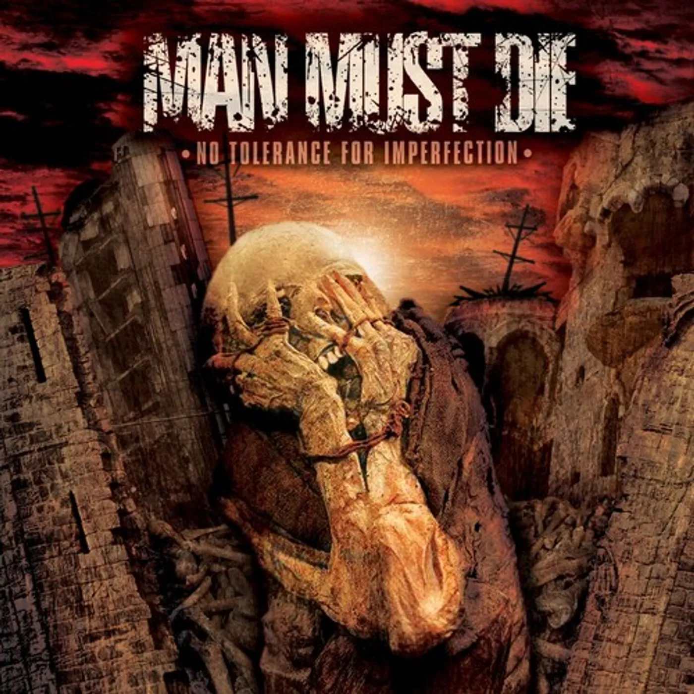 Man Must Die No Tolerance For Imperfection Vinyl Record