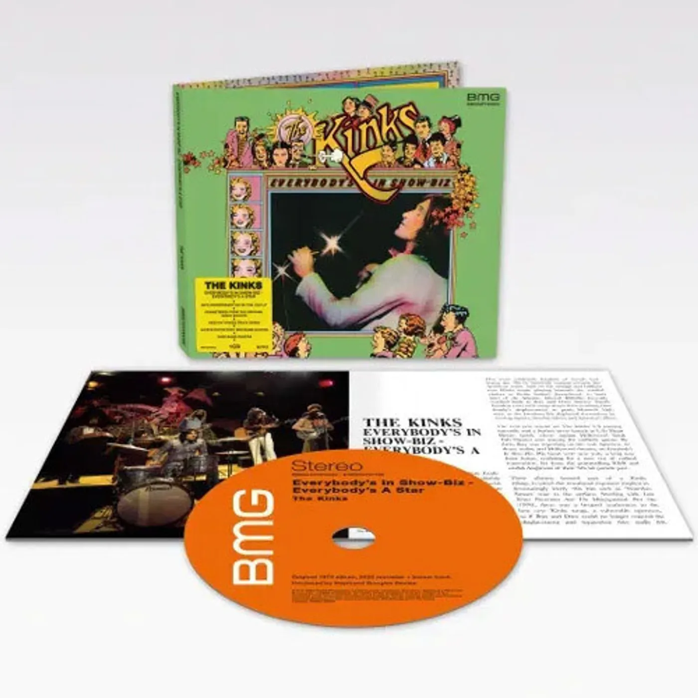 The Kinks EVERYBODY'S IN SHOW-BIZ (2022 STANDALONE) CD
