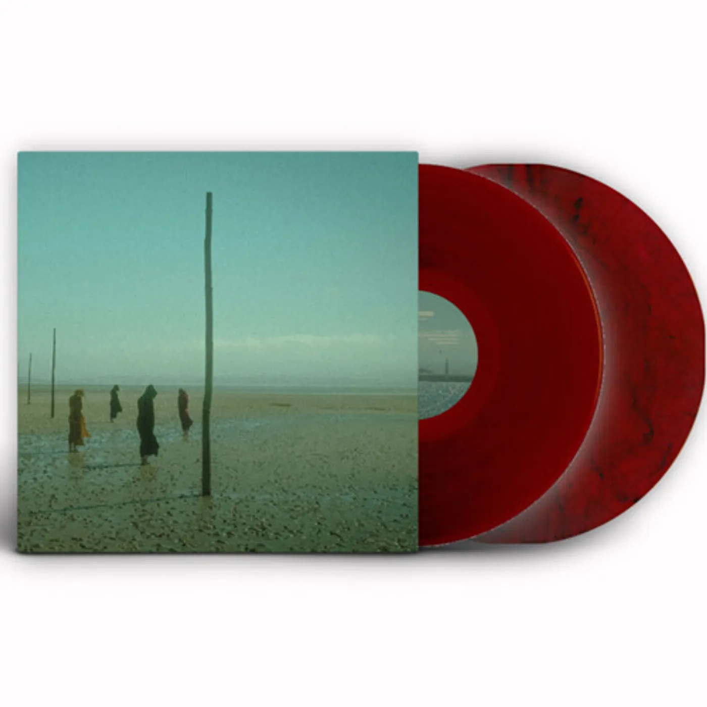 Devils Witches IN ALL HER FORMS - RED/BLACK Vinyl Record