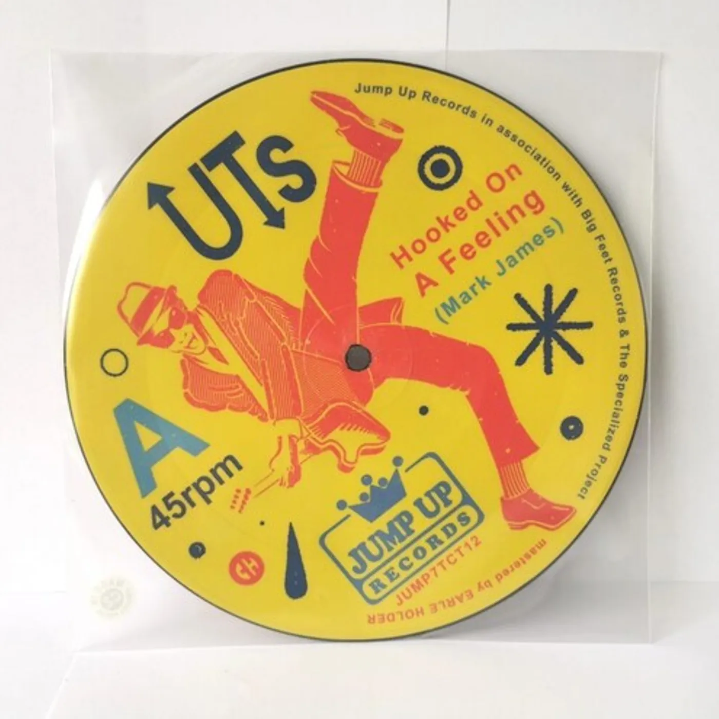 Untouchables Hooked On A Feeling Vinyl Record