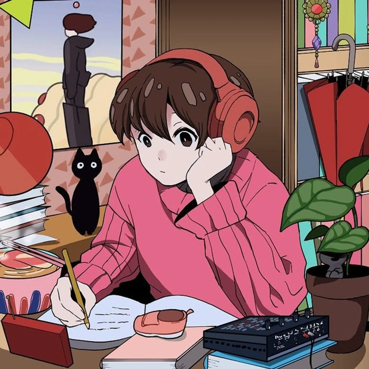 Grey October Sound Lo-Fi Ghibli Vinyl Record
