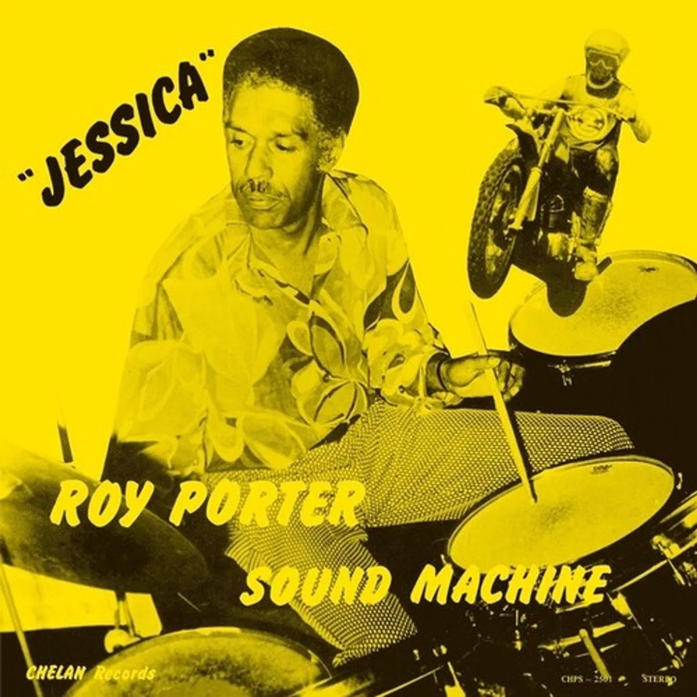 Roy Porter Sound Machine JESSICA - YELLOW Vinyl Record
