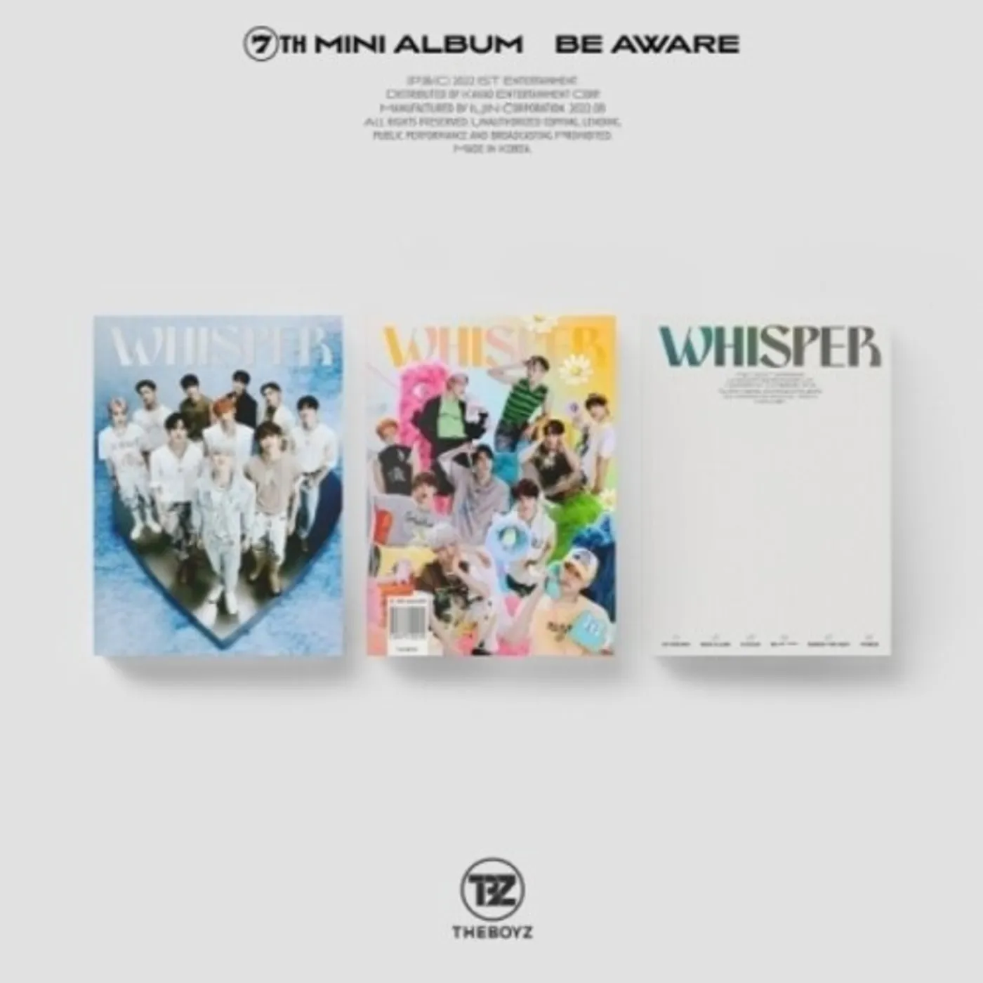 The Boyz (더보이즈) BE AWARE (RANDOM COVER) CD