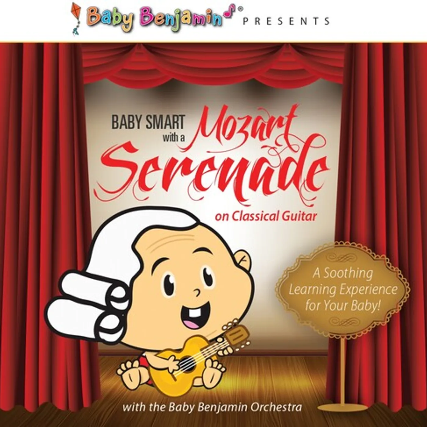 Baby Benjamin Orchestra BABY SMART WITH MOZART SERENADE CLASSICAL GUITAR CD