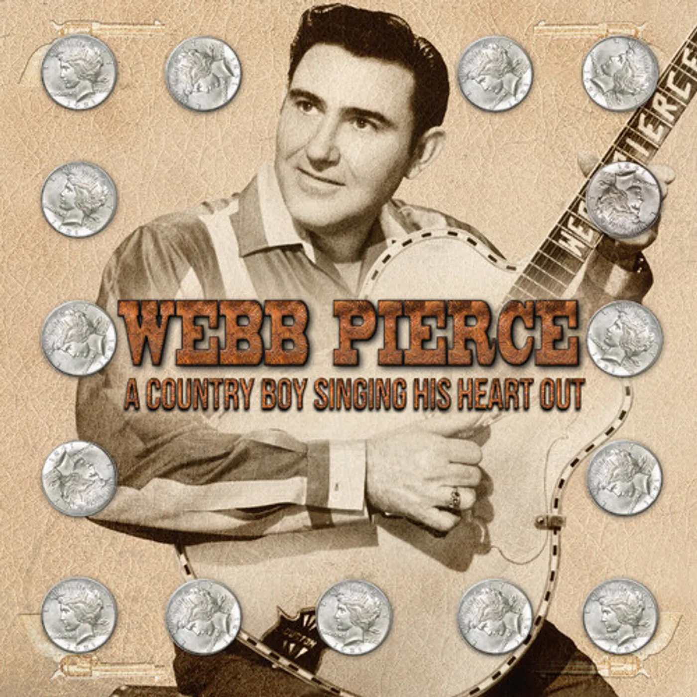 Webb Pierce COUNTRY BOY SINGING HIS HEART OUT CD
