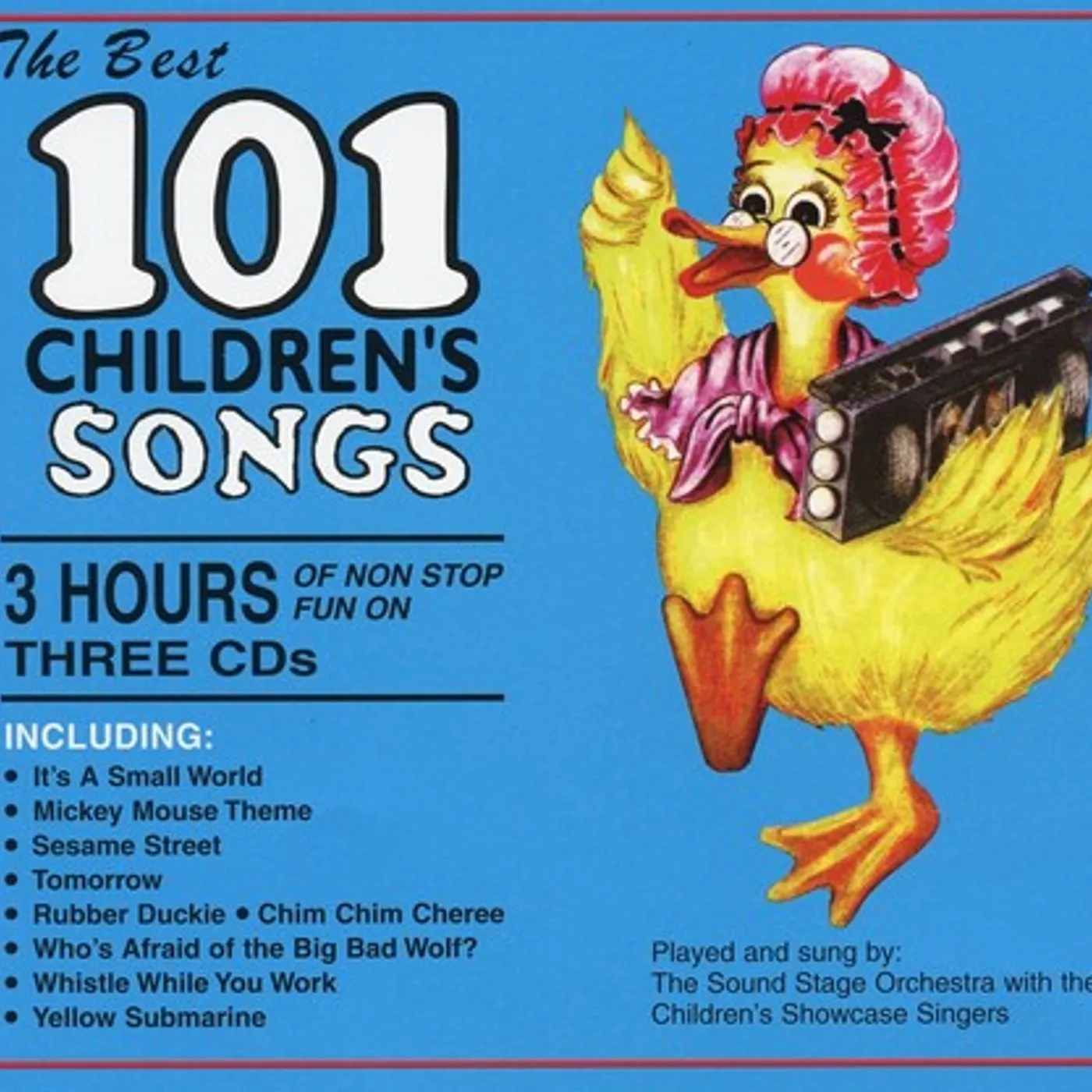 Children's Showcase Singers BEST 101 CHILDREN'S SONGS CD