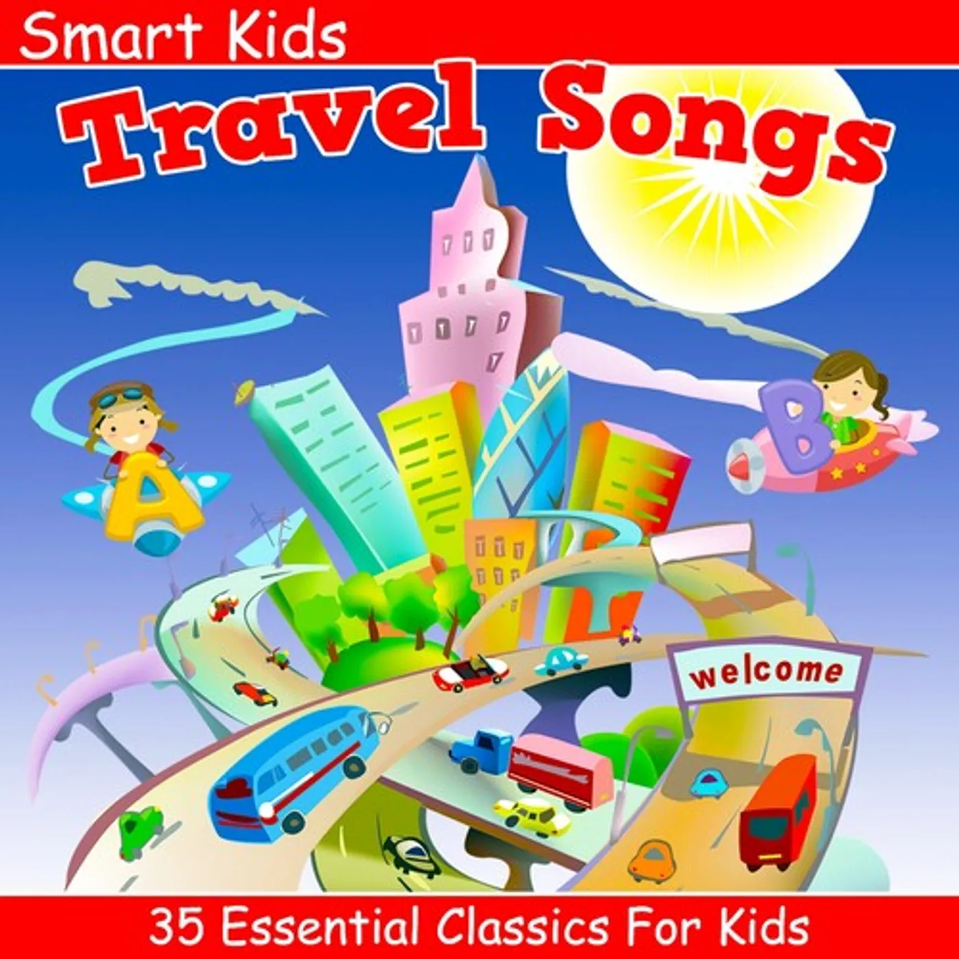 Smart Kids TRAVEL SONGS CD