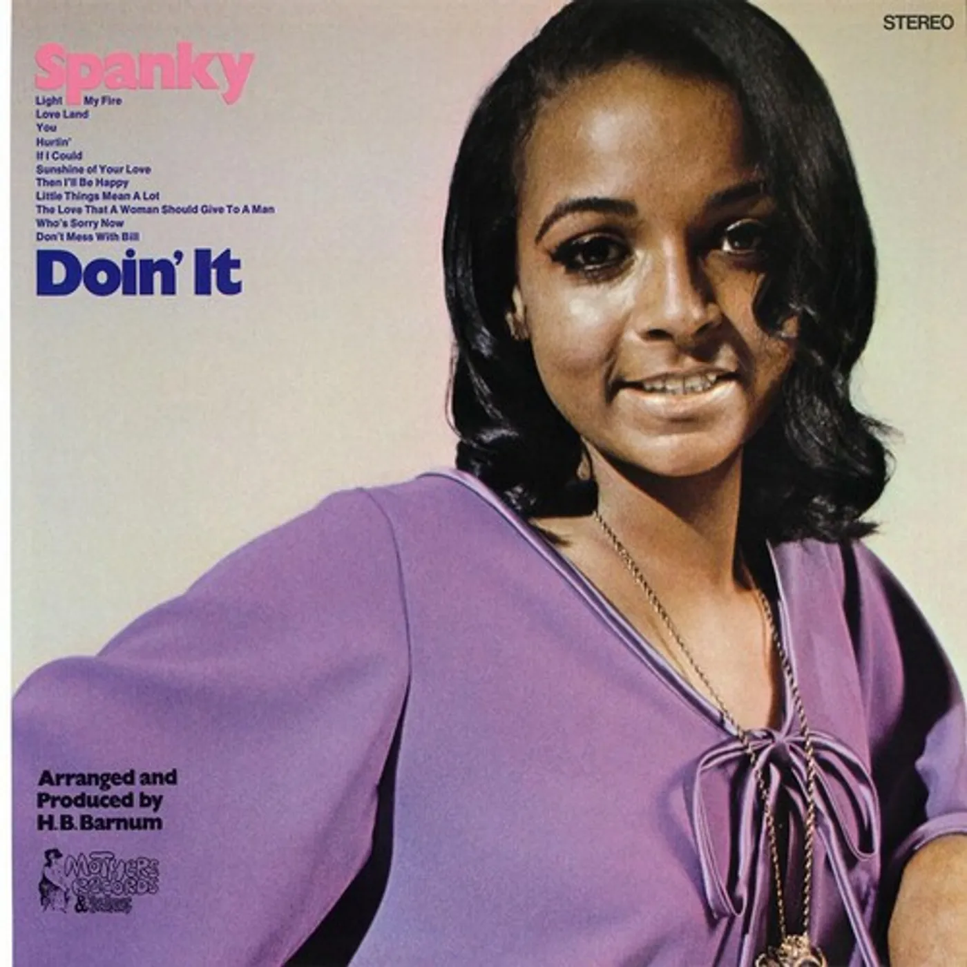 Spanky Wilson DOIN' IT Vinyl Record