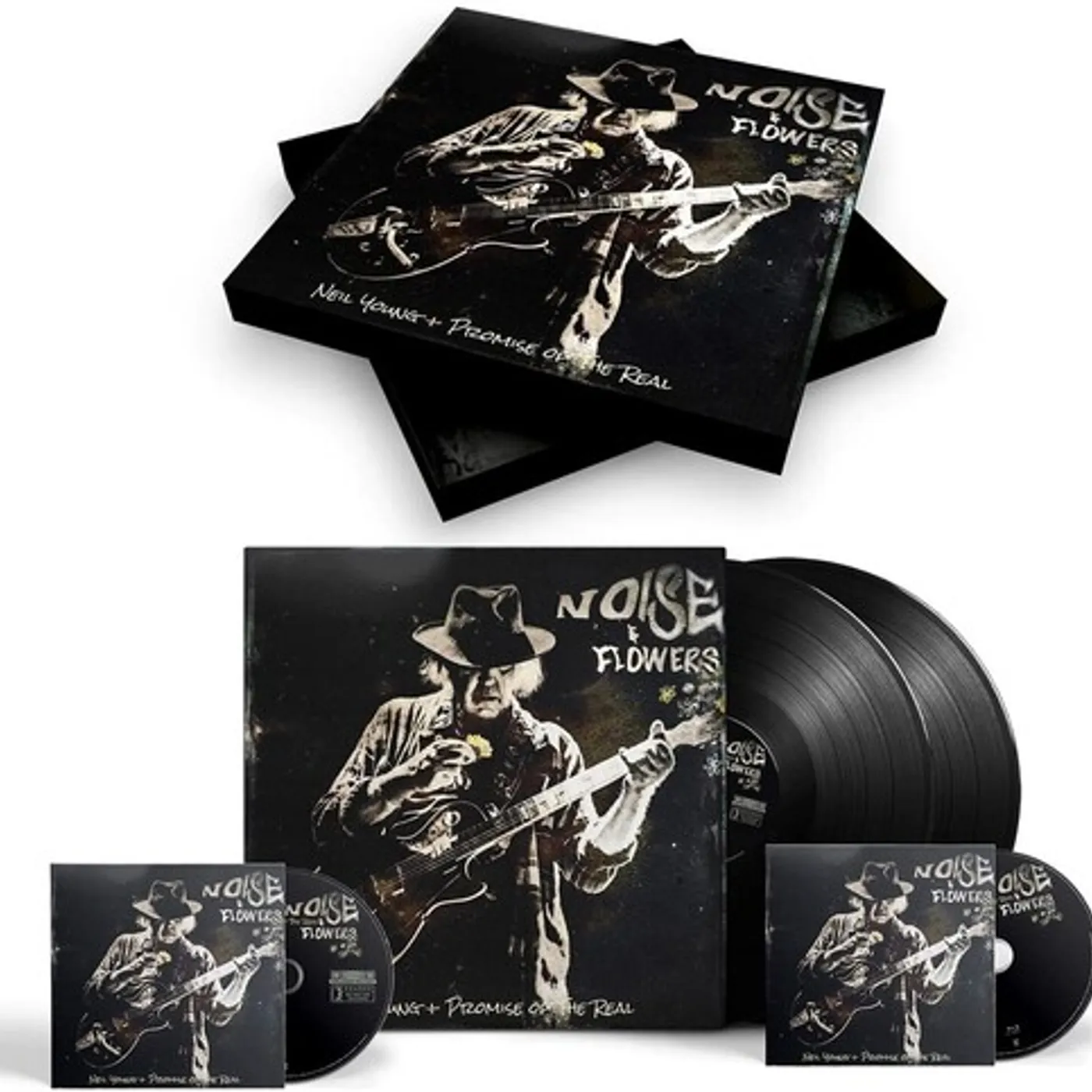 Neil Young Noise And Flowers Vinyl Record