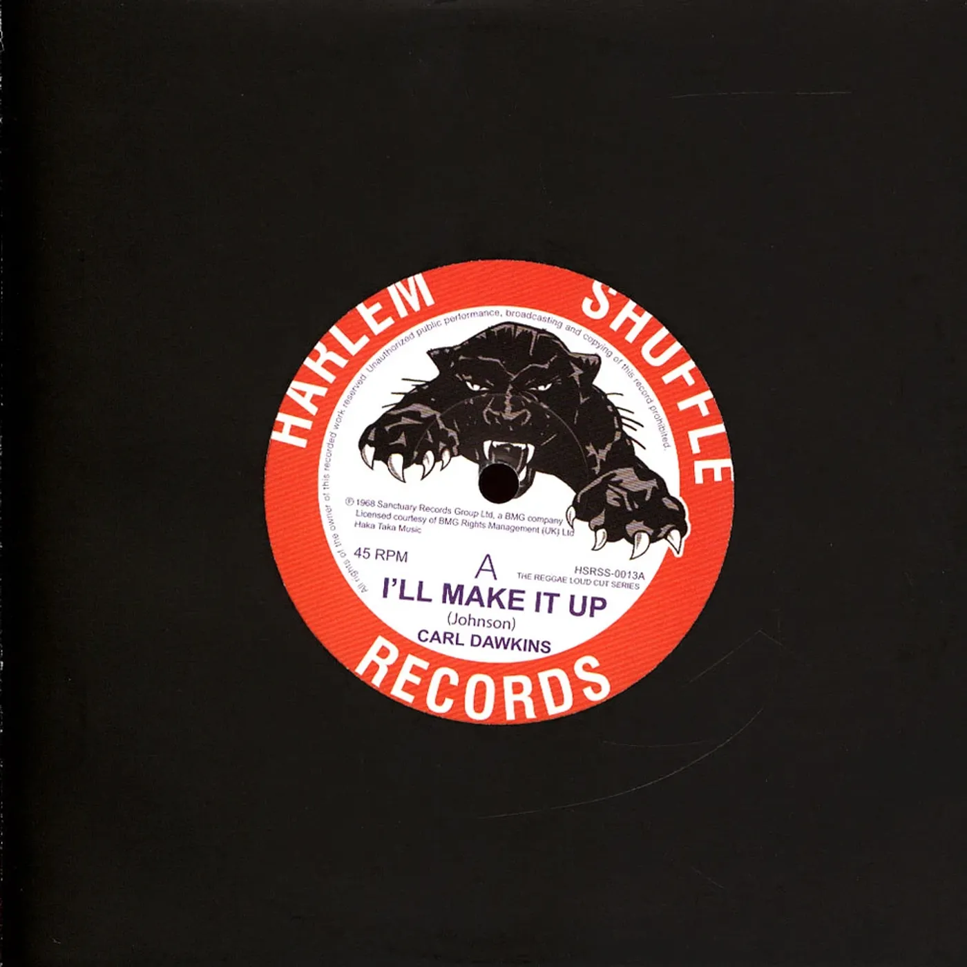 Carl Dawkins I'LL MAKE IT UP / HOT & STICKY Vinyl Record