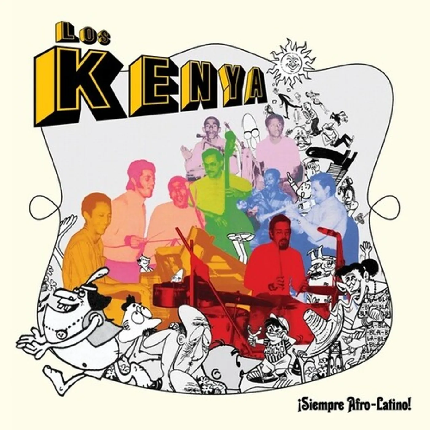 Los Kenya SIEMPRE AFRO LATINO Vinyl Record