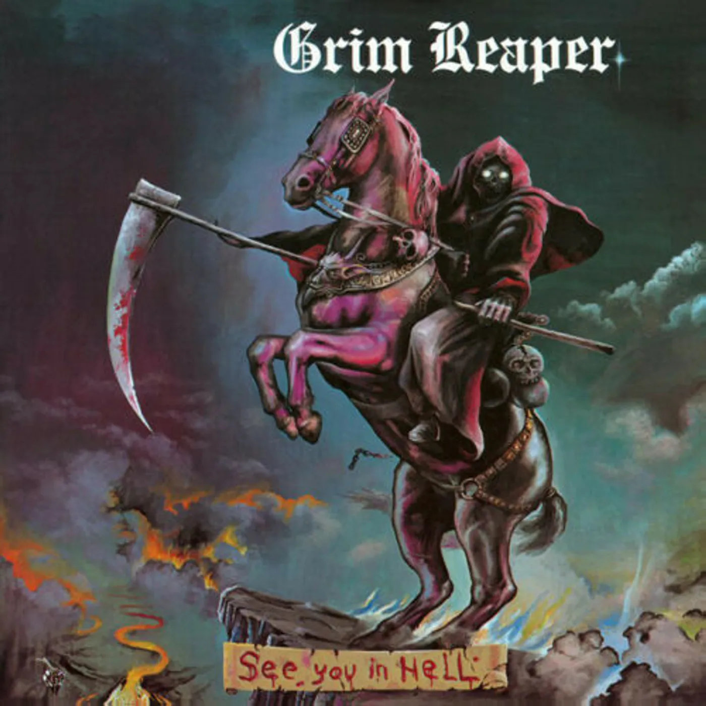 Grim Reaper See You In Hell (Grey Colored) Vinyl