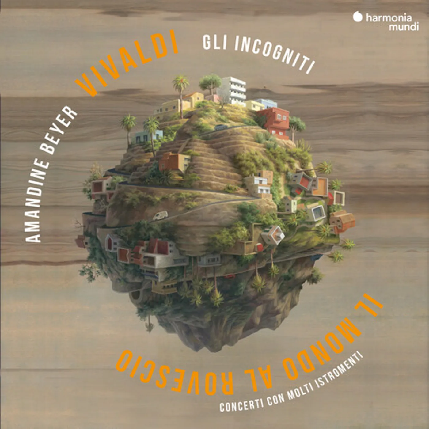 Amandine Beyer / Gli Incogniti Vivaldi: Il Mondo Al Rovescio CD