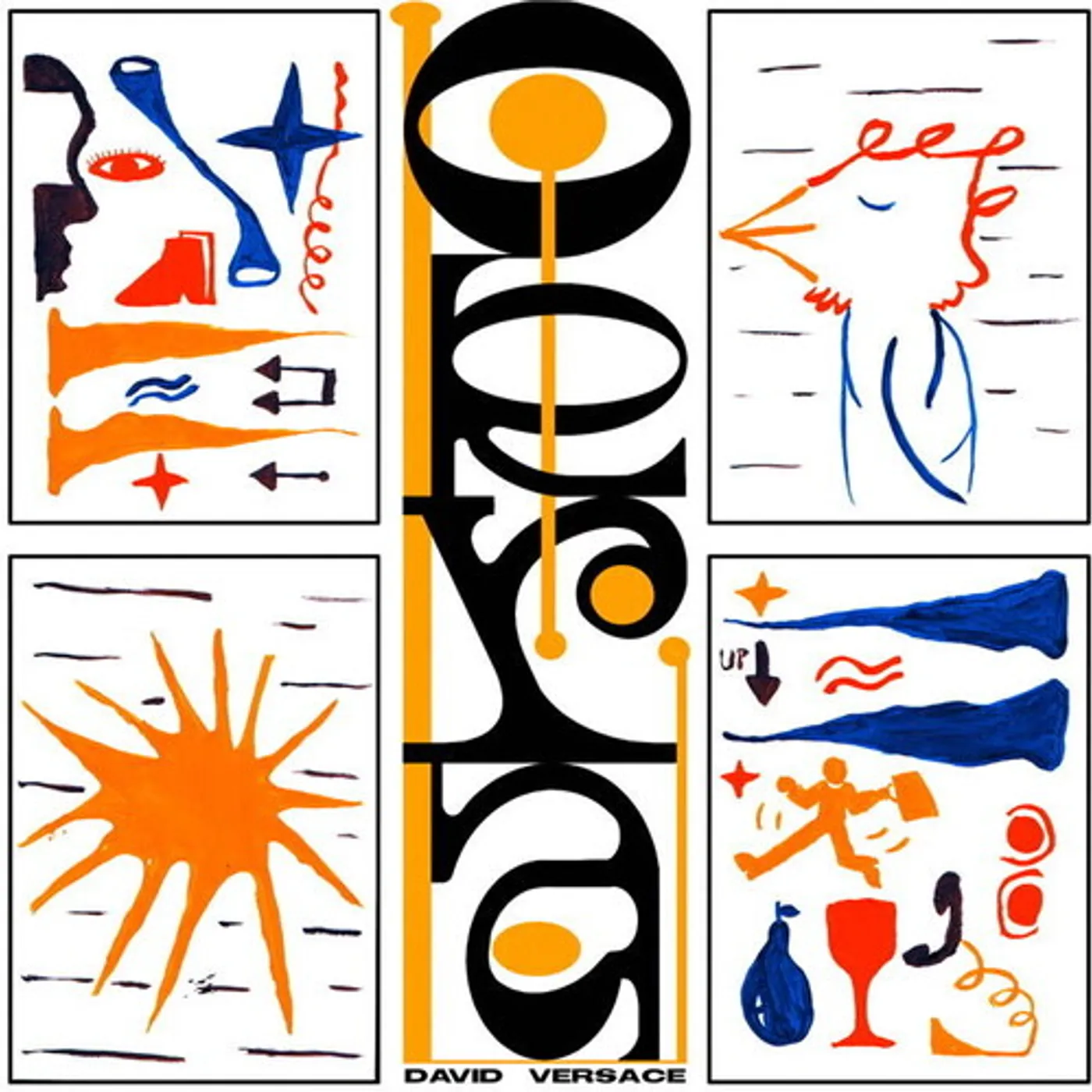 David Versace Okra Vinyl Record