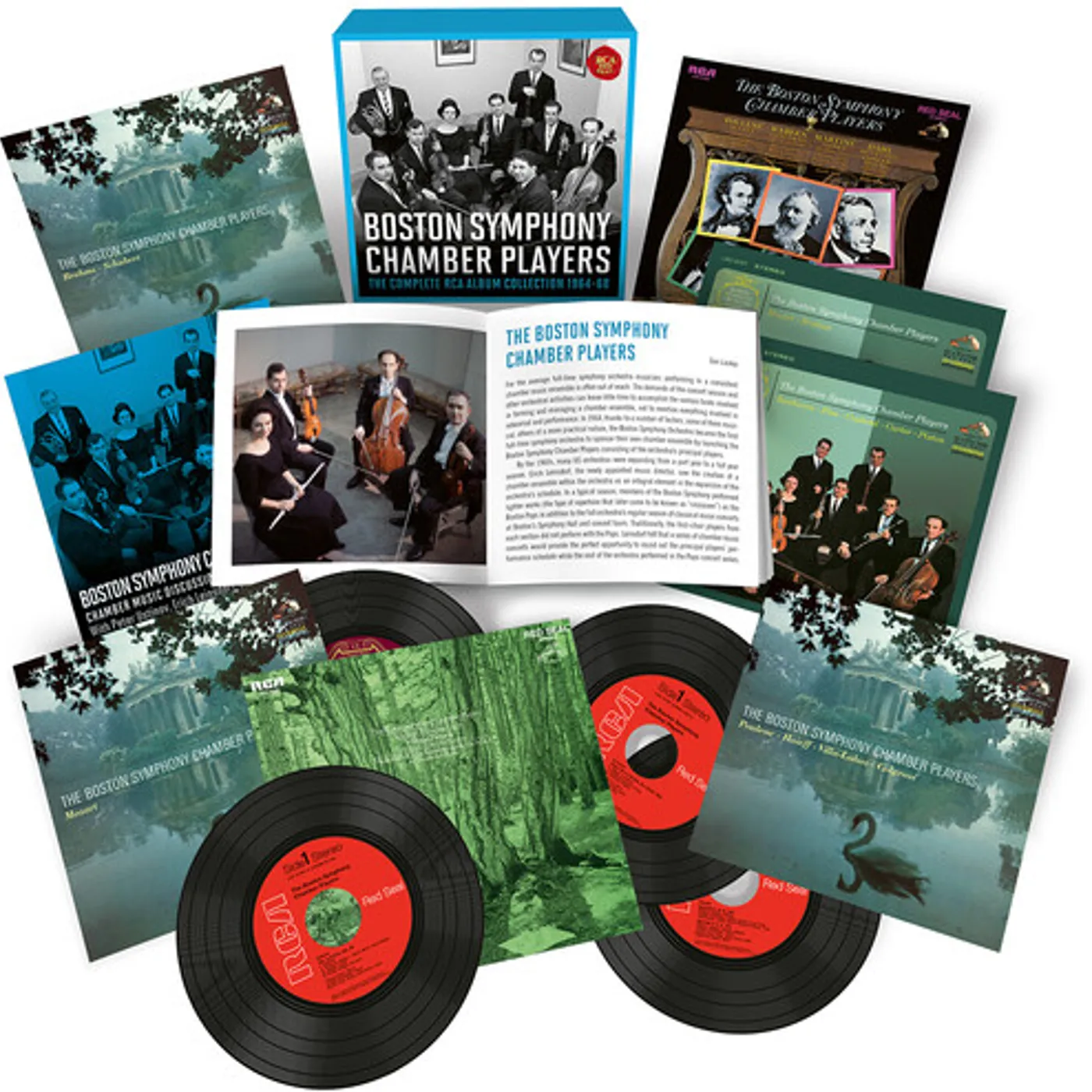 The Boston Symphony Chamber Players COMPLETE RCA ALBUM COLLECTION CD