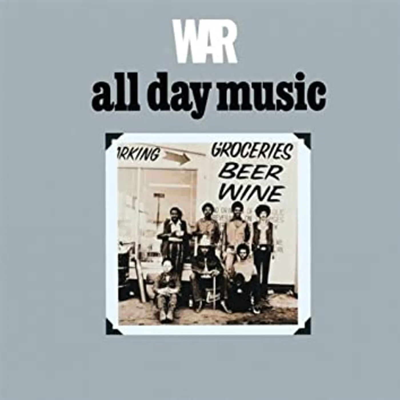 War All Day Music Vinyl Record