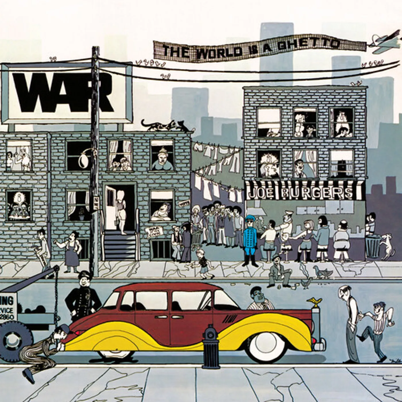War The World Is A Ghetto Vinyl Record