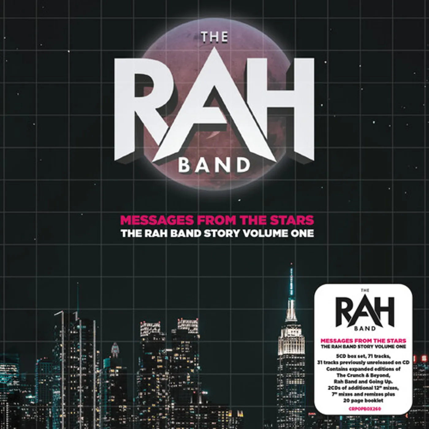 MESSAGES FROM THE STARS: THE RAH BAND STORY VOL 1 CD