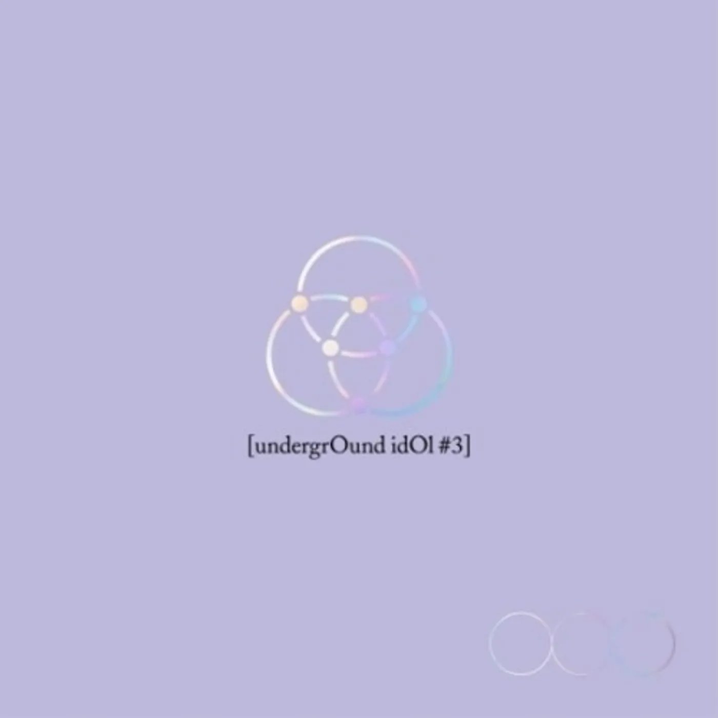 Junji UNDERGROUND IDOL #3 CD