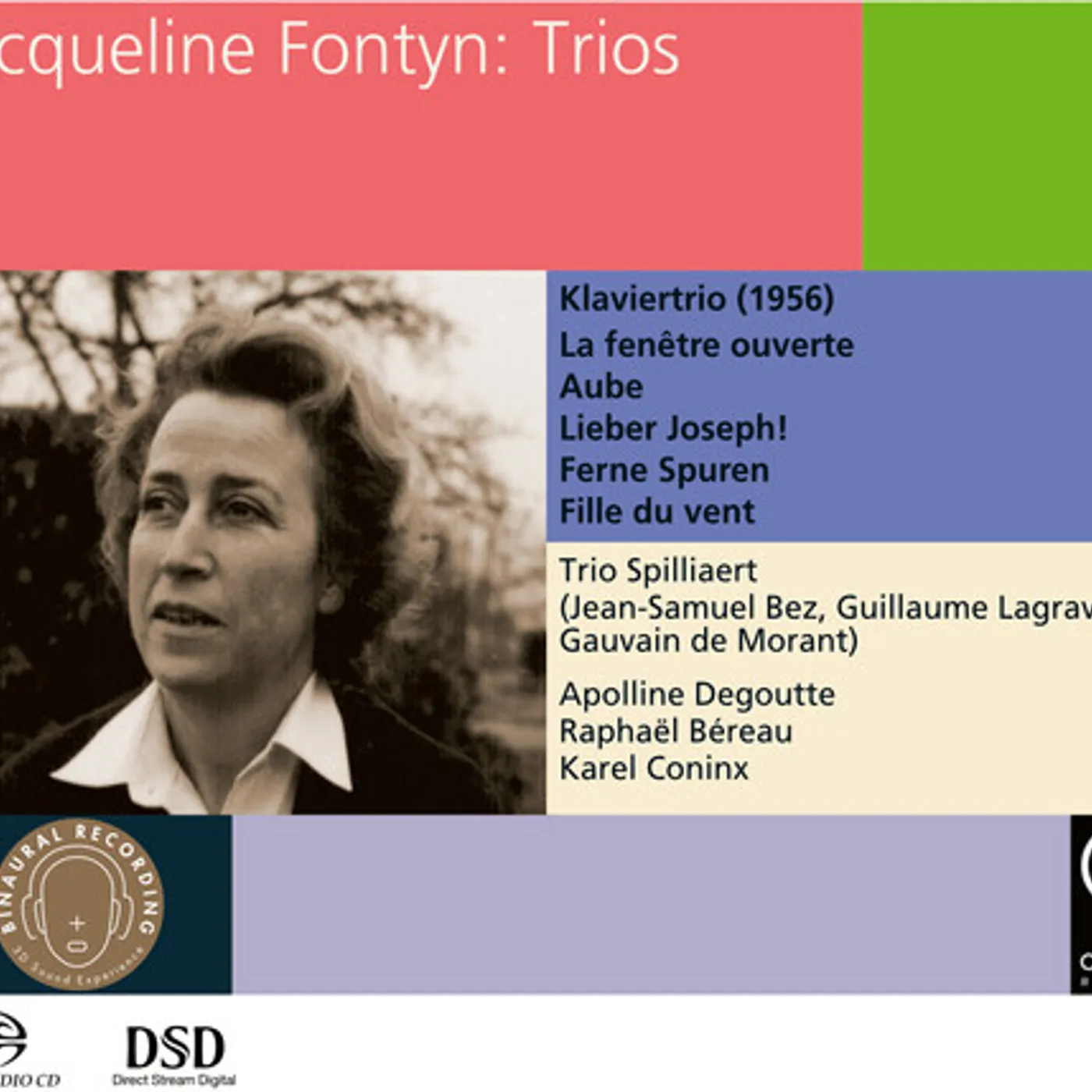 JACQUELINE FONTYN: TRIOS / VARIOUS CD