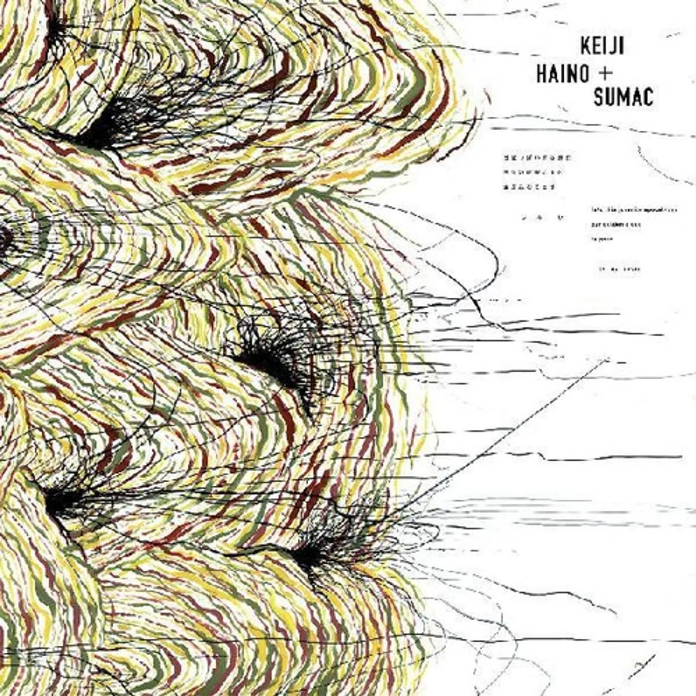 Sumac & Keiji Haino Into This Juvenile Apocalypse Our Golden Blood To vinyl record