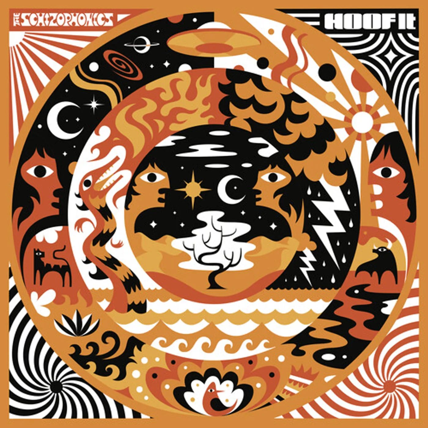 The Schizophonics HOOF IT CD