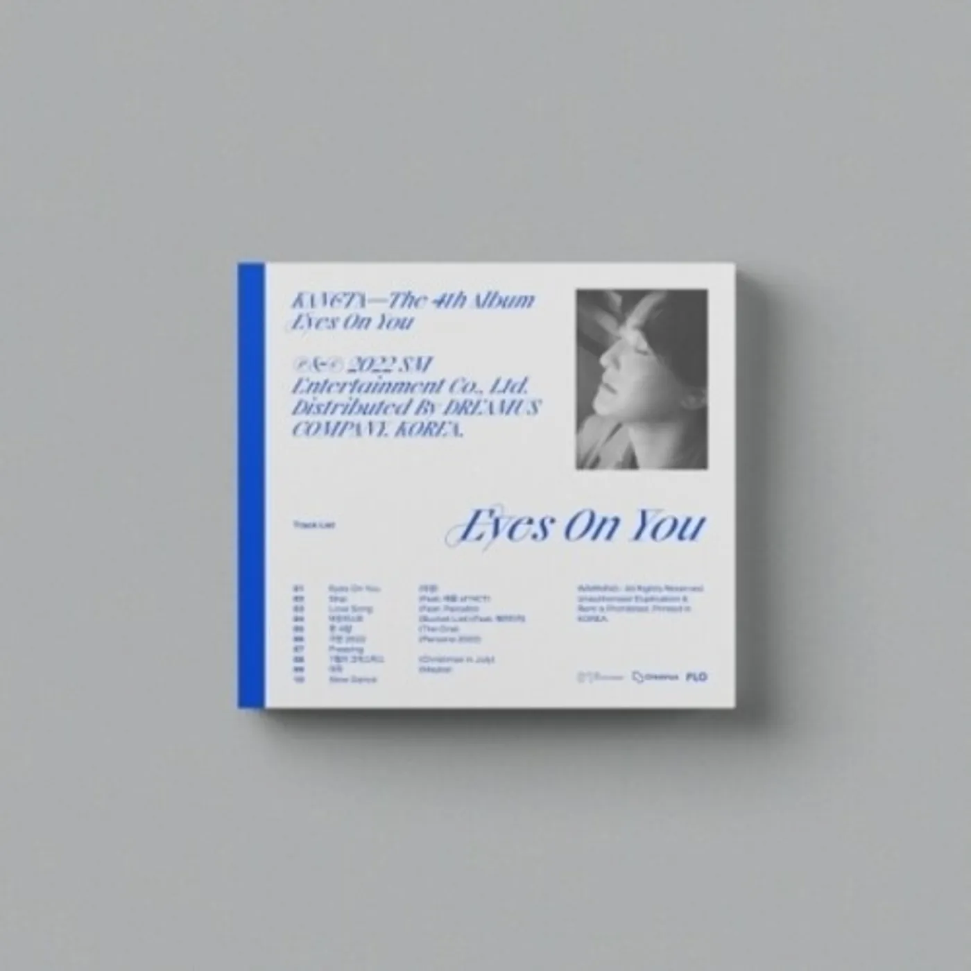 KANGTA EYES ON YOU (DIGIPAK VER.) CD